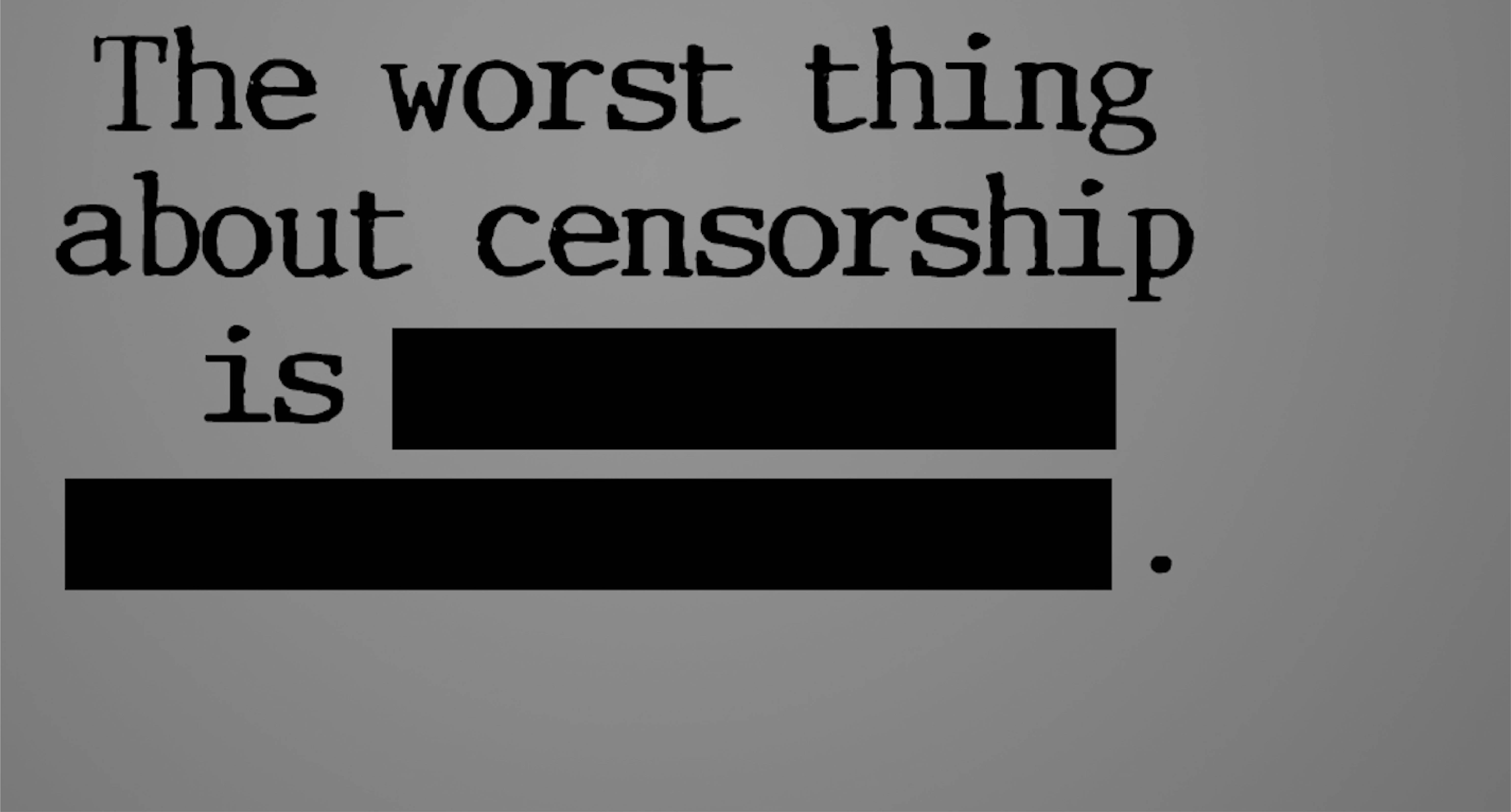 music censorship definition