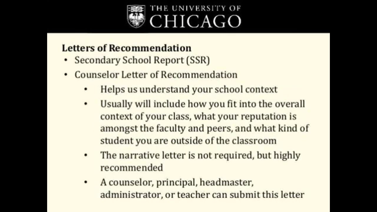 UChicago Supplemental Essay Questions | College Admissions