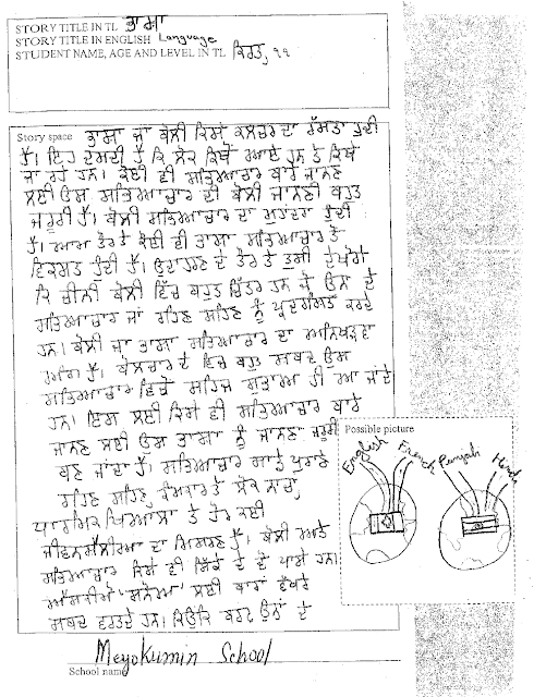 Punjabi essays in punjabi language