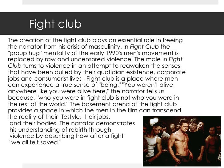 College papers fight club