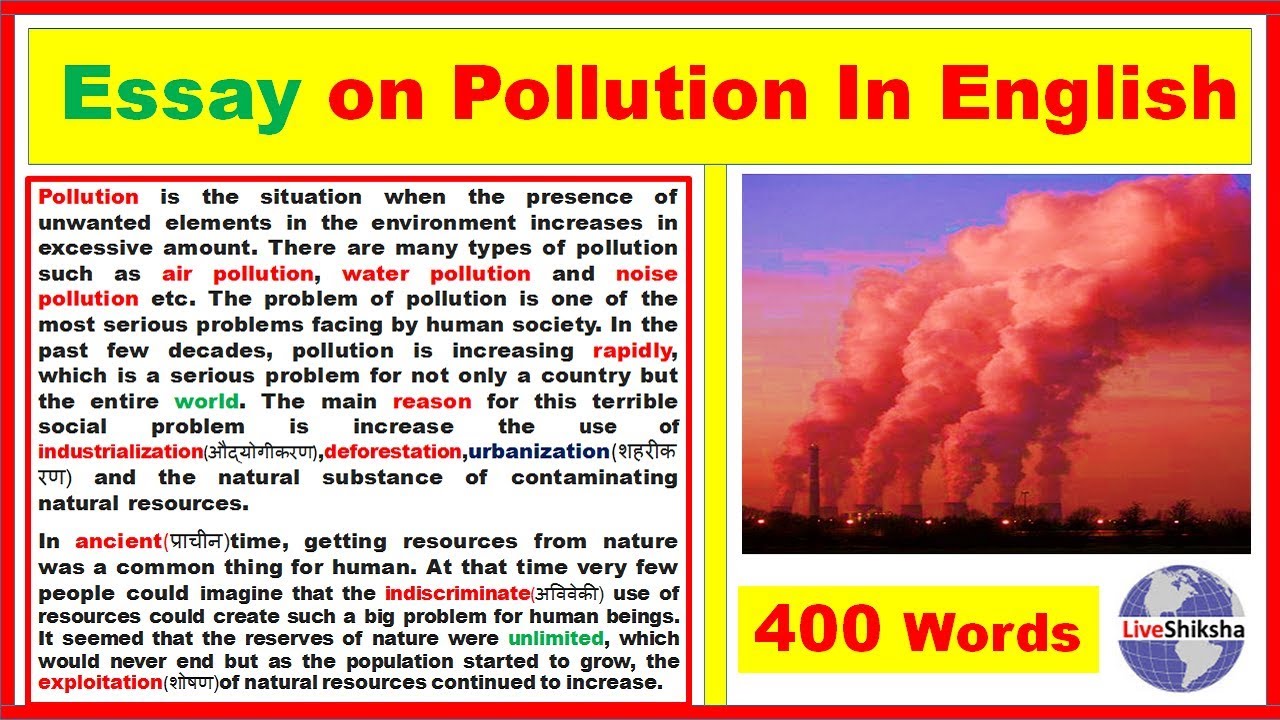 BEST Essay On Pollution For Class 8 global-issues-pollution-essay-250-30