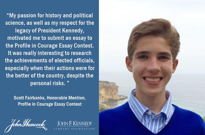 Profiles in courage essay contest