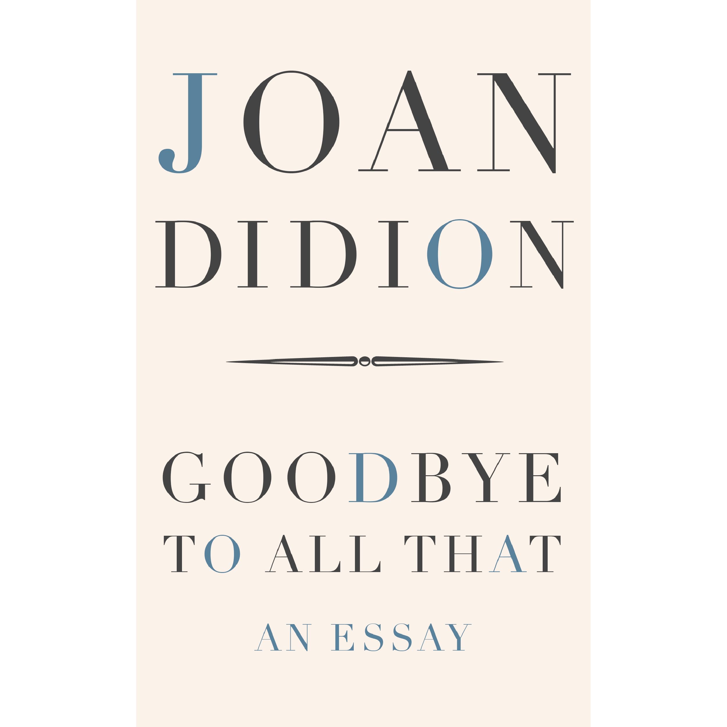 Joan didion essays