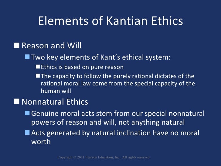 Kantian ethics essay