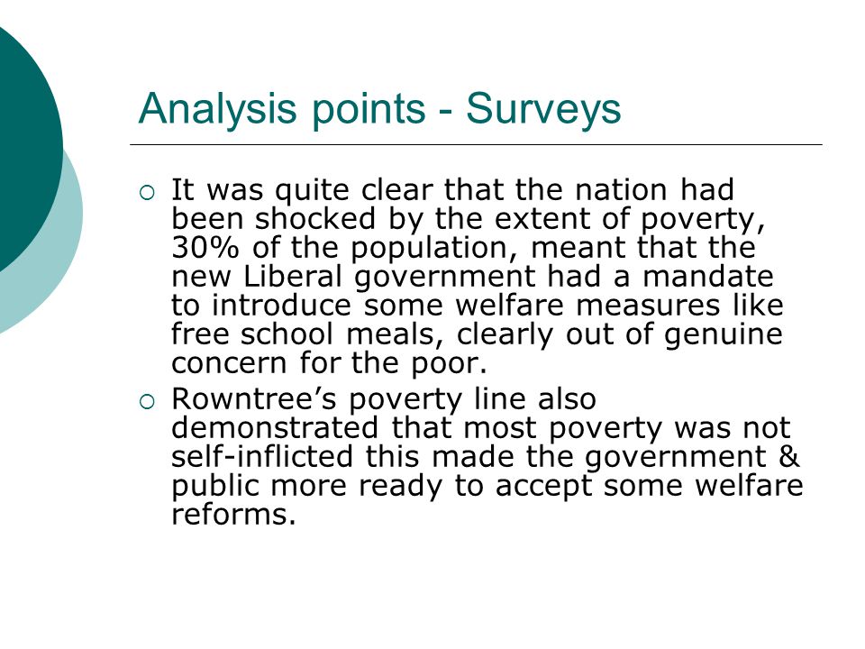 Social Welfare Reform Paper - Words
