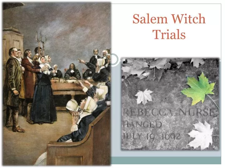 Essays on the salem witch trials