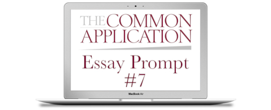 Common application essay prompts