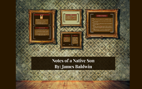 Notes of a native son essay