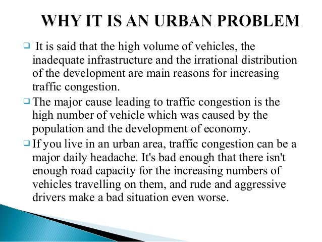 A Paragraph on Traffic Jam Essay - Words