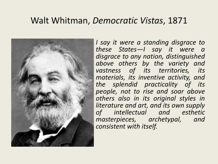 Walt whitman essays