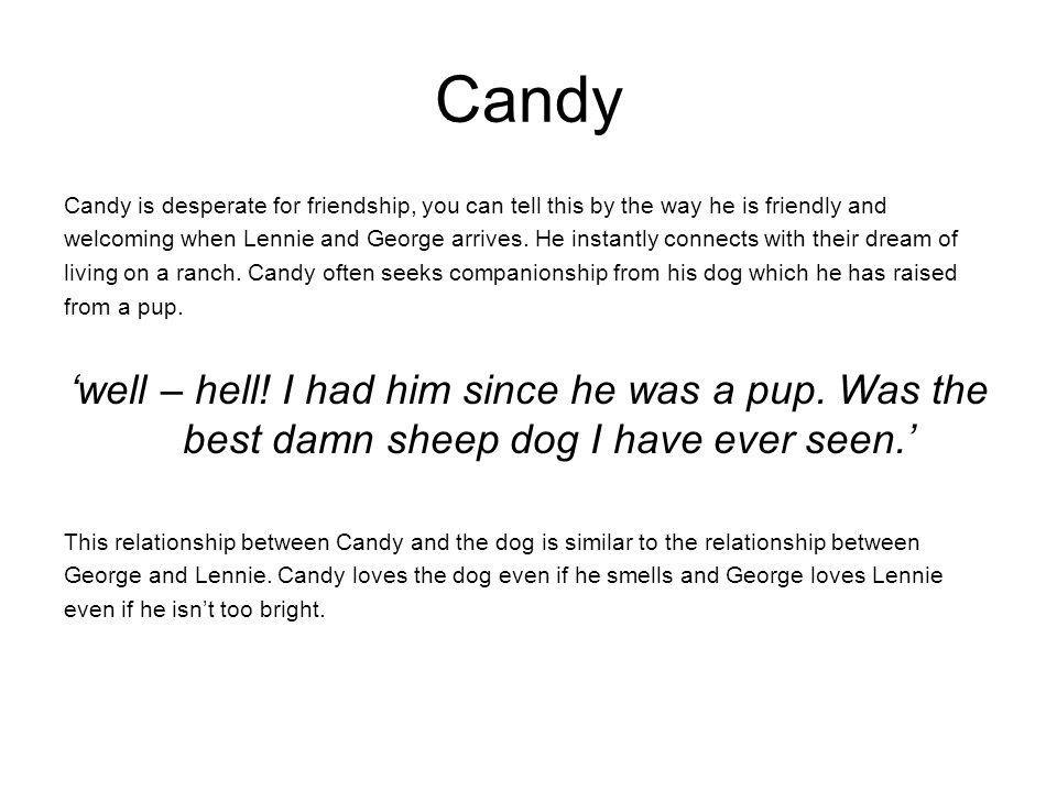 Of mice and men essay friendship